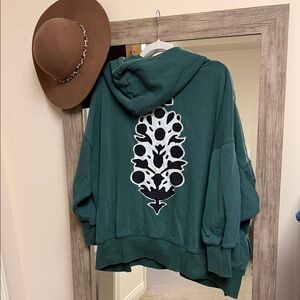 Free People Movement spring to the Finish oversized Hoodie